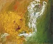 White Nebuchadnezzar with Lion By Arthur Merric Boyd