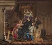 Frederic Barbarossa Learning of his Excommunication By Lawrence Alma Tadema