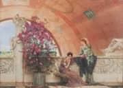 Unconscious Rivals 1893 By Lawrence Alma Tadema