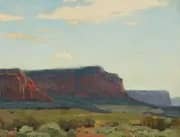 Red Bluffs By Edgar Alwin Payne