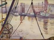 Boats in the Harbor By Donna Schuster