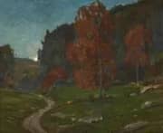 Silence and Evening Light By William Wendt