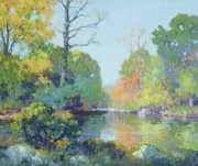 Late Autumn Mountain Lake By Maurice Braun