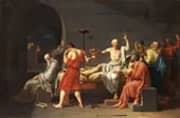 The Death of Socrates 1787 By Jacques-Louis David