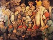 Peer Gynt in the Hall of the Mountain King 1913 By Theodor Kittelsen