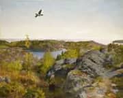 Spring Day by the Sea 1887 By Theodor Kittelsen