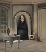 Dining Room at Liselund Castle 1917 By Peter Ilsted