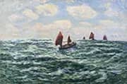 Fishing Boats Audierne 1906 By Henry Moret