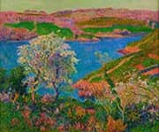 L Anse du Goulineau 1897 By Henry Moret