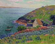 Port Manech 1890 By Henry Moret