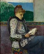 Reading by the Window 1892 By Henry Moret