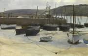 Low Tide St Ives Harbor 1887 By Edward Emerson Simmons