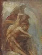 Fire Study for The Carlton House Terrace Fresco By George Frederic Watts