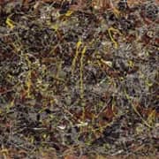Number 5 1948 Square Format By Jackson Pollock (Inspired By)
