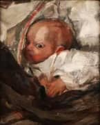 Bundled Baby 1890 By Otto Stark