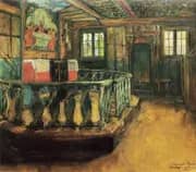 The Altar at Uvdal Stave Church 1909 By Harriet Backer