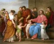 Christ Blessing the Children By Angelica Kauffman