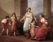 Cornelia Mother of the Gracchi By Angelica Kauffman