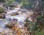 Trout Stream in the Tyrol By John Singer Sargent