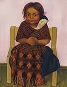 Nina Con Muneca De Trapo By Diego Rivera