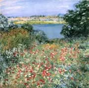 The Poppy Garden 1905 By Willard Leroy Metcalf