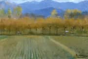 Autumn Landscape The Neighborhood Of The Monastery Of Sant Benet De Bages By Ramon Casas