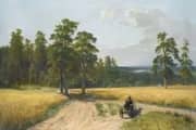 On the Edge of a Pine Forest 1897 By Ivan Shishkin