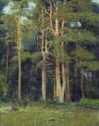 Pine Forest at Ligula 1895 By Ivan Shishkin