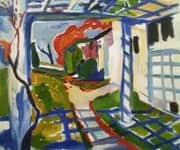 Grape Arbor By Henry Lyman Sayen