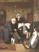 The Sick Boy c1857 By Joseph Clark