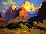 Zion Park By Franz Bischoff