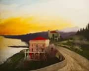 Blossoming Almonds in Taormina c1902 By Tivadar Kosztka Csontvary