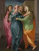 Visitation By Jacopo Pontormo