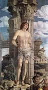 St Sebastian By Andrea Mantegna