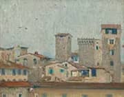 Rooftops Florence By Daniel Garber