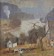 The Morning Train By Daniel Garber