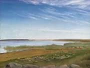 The Fjord Near Karrebaeksminde Zealand By Laurits Andersen Ring