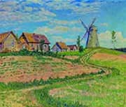 Balinova Latgale Landscape By Nikolay Bogdanov Belsky