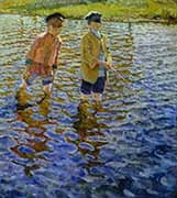Boys 1910 By Nikolay Bogdanov Belsky