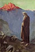 Moses Approaching Mt. Sinai By Lesser Ury