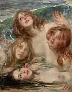 Sirens c1900 By James Jebusa Shannon