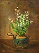 Still Life with Lily of the Valley 1899 By Anna Katarina Norstedt