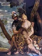 Mars and Venus By Paolo Veronese
