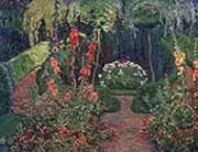 Summer Garden, 1913 By Heinrich Vogeler