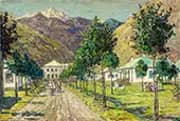 Tyrnyaus Combine New Town in Kabardino Balkaria, 1940 By Heinrich Vogeler