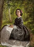 Self-portrait of the Artist By Marie Bracquemond