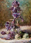 Iris in the Vase, 1886 By Marie Bracquemond