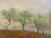 Landscape with Trees By Marie Bracquemond