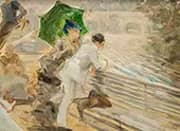 The Swallow By Marie Bracquemond