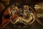 Lamentation Over the Dead Christ, 1570 By Tintoretto